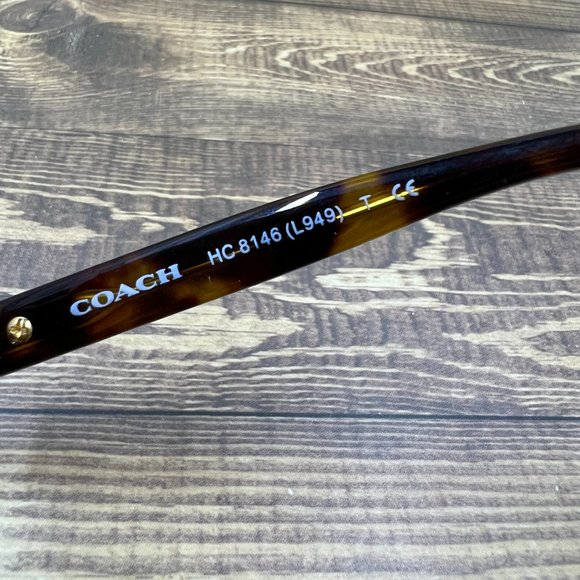 Coach brown tortoiseshell sunglasses main image 5